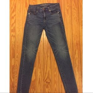 American Eagle High Rise Skinny Jeans